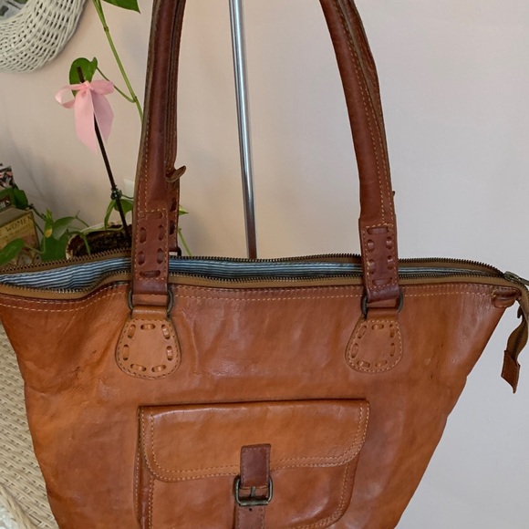 Noonday Collection Rustic Leather Tote - Picture 3 of 6